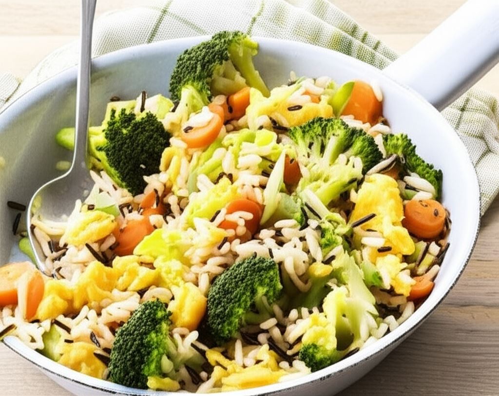 Smażony ryż z jajkiem