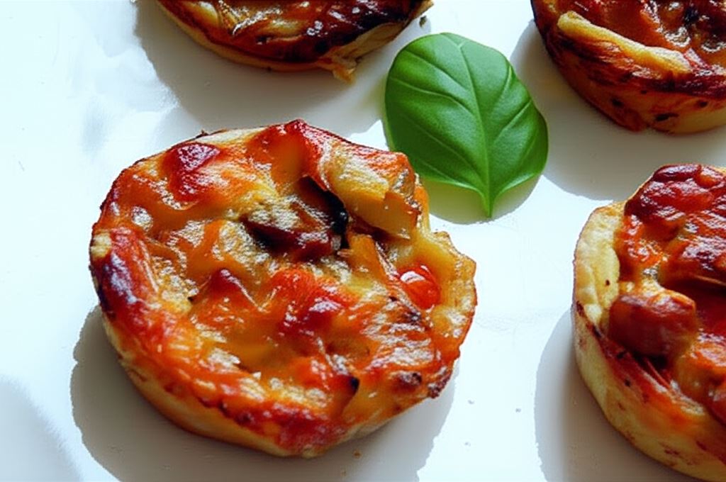 Soczyste francuskie babeczki z mięsno - warzywnym nadzieniem