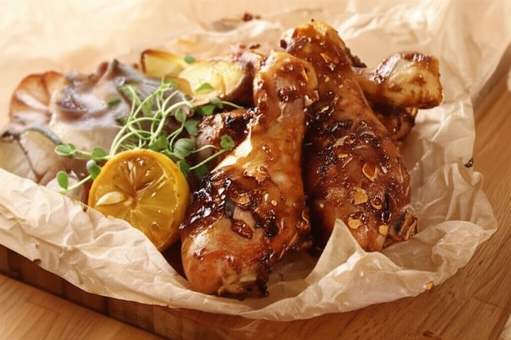 Soczyste i chrupiące udka pieczone