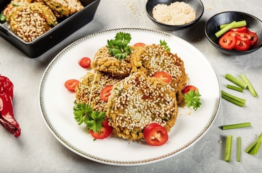 Soczyste kotlety mielone z ciecierzycy a'la falafel