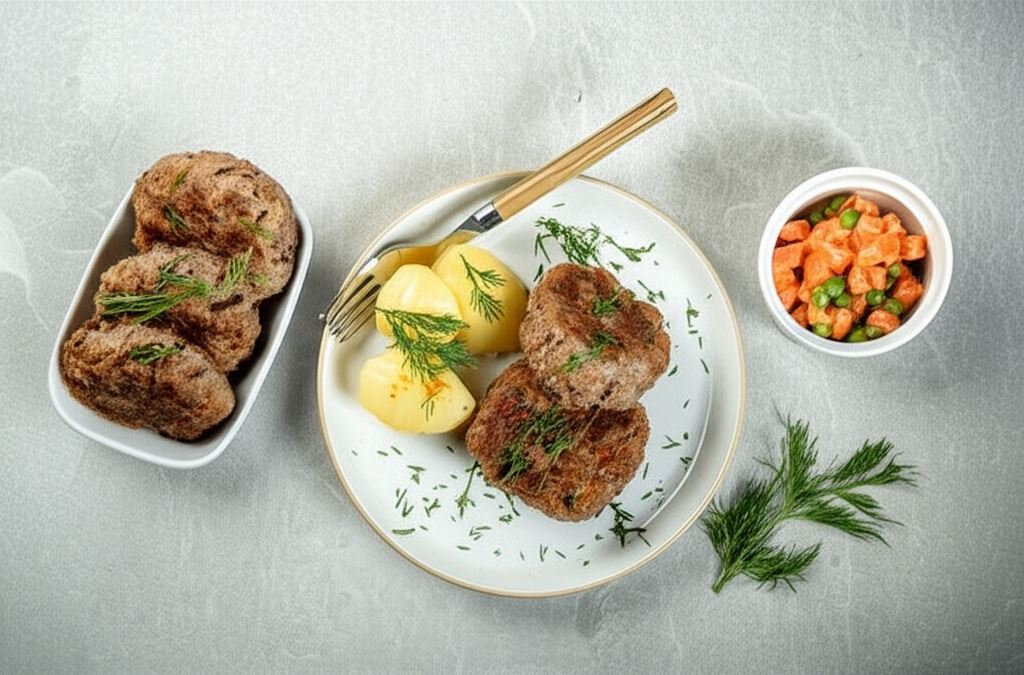 Soczyste kotlety z marchewką