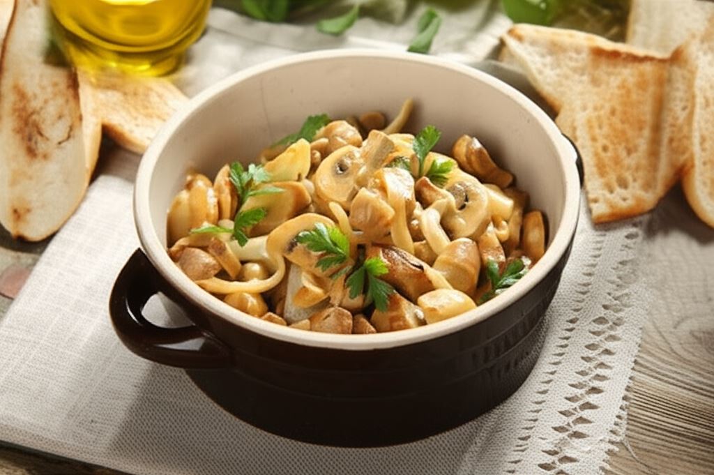 Soczyste polędwiczki wieprzowe z sosem śmietanowo - majonezowym