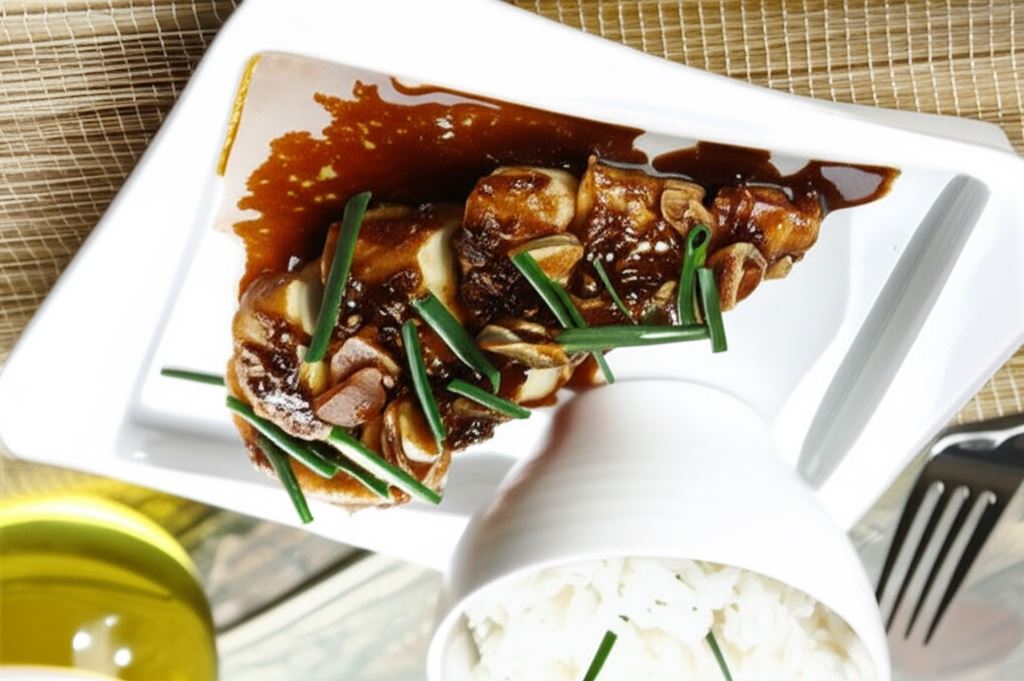 Soczysty kurczak z patelni w sezamie