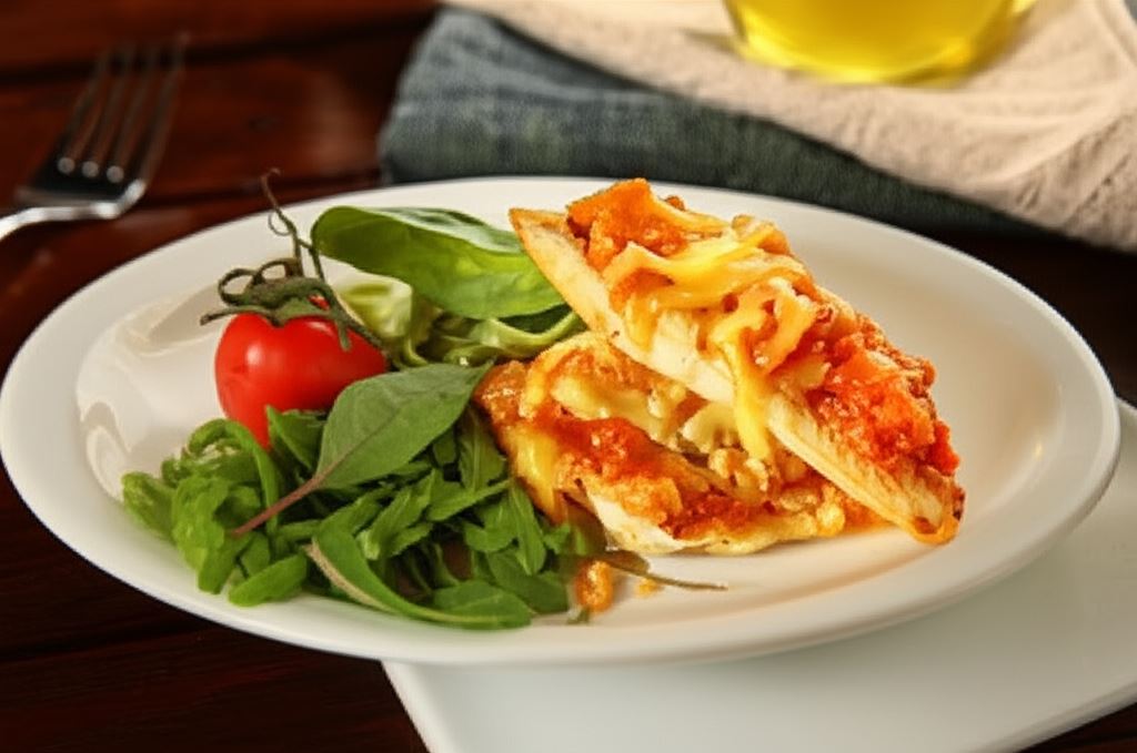 Soczysty kurczak z patelni z pomidorową salsą