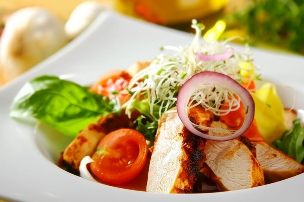 Soczysty kurczak z patelni z topenadą pomidorową