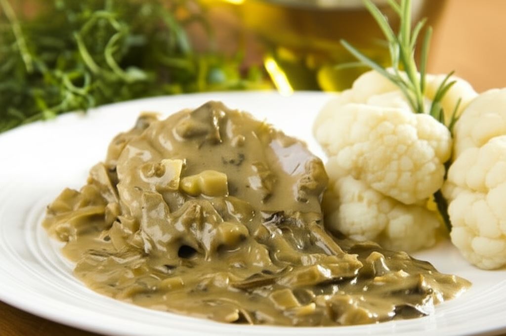 Sos grzybowy z podgrzybków