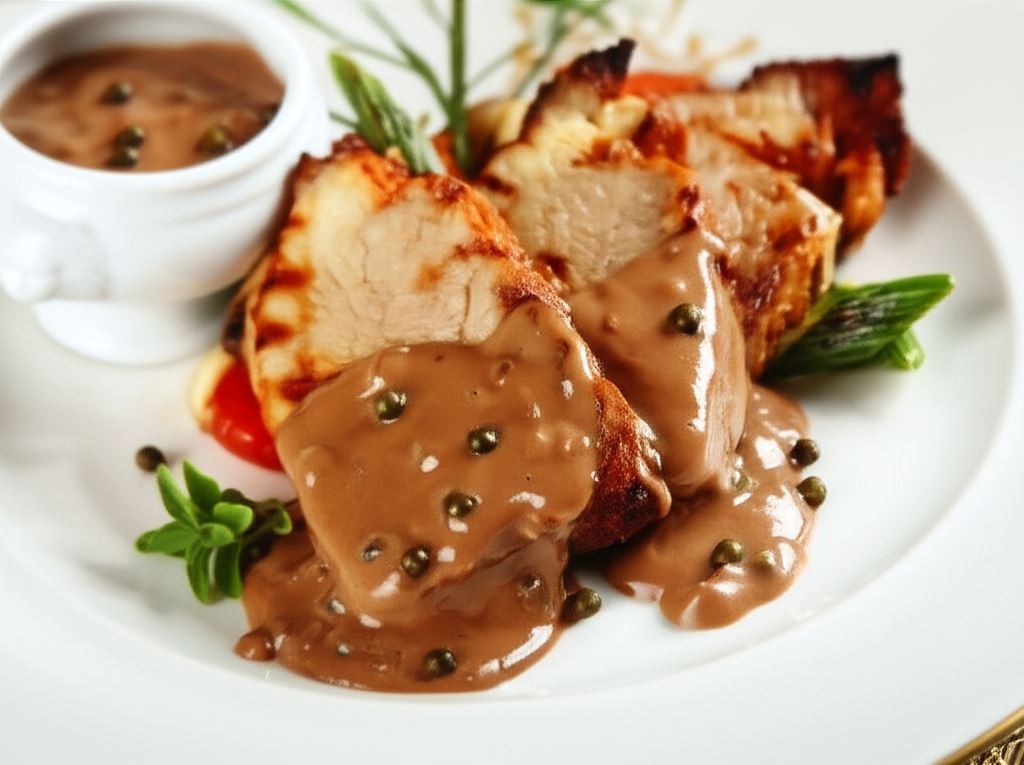 Sos z zielonego pieprzu