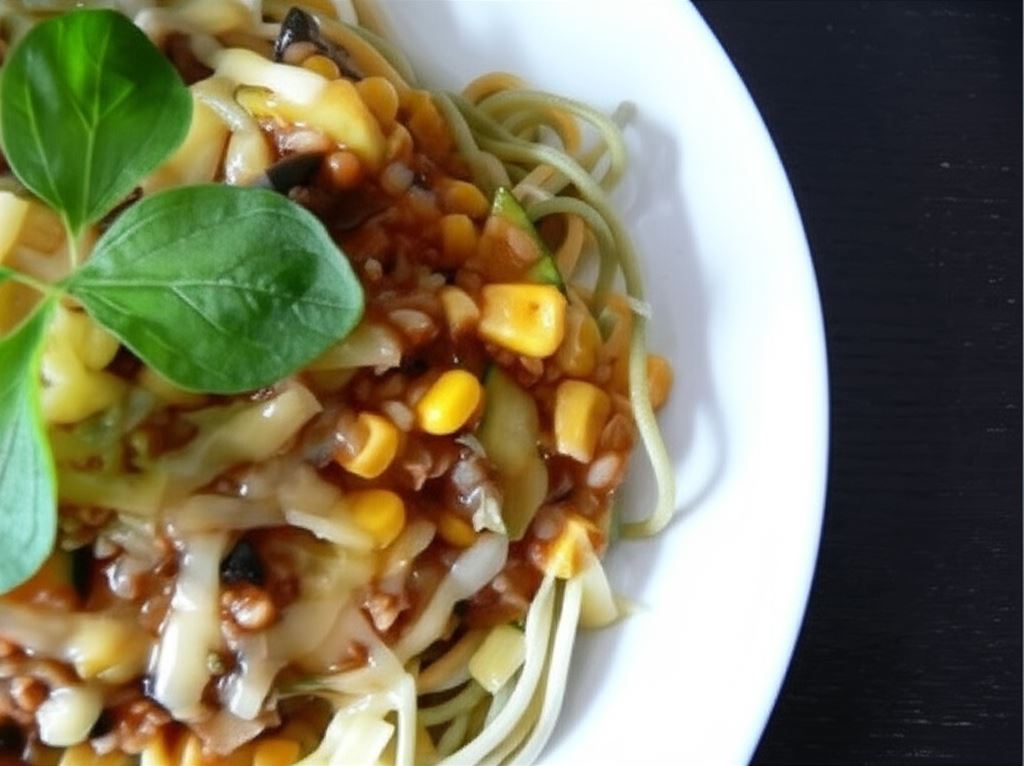 Spaghetti „bolońskie” dla wegetarian