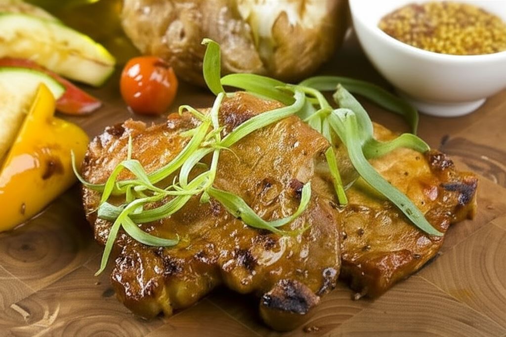 Steki z karkówki z musztardą