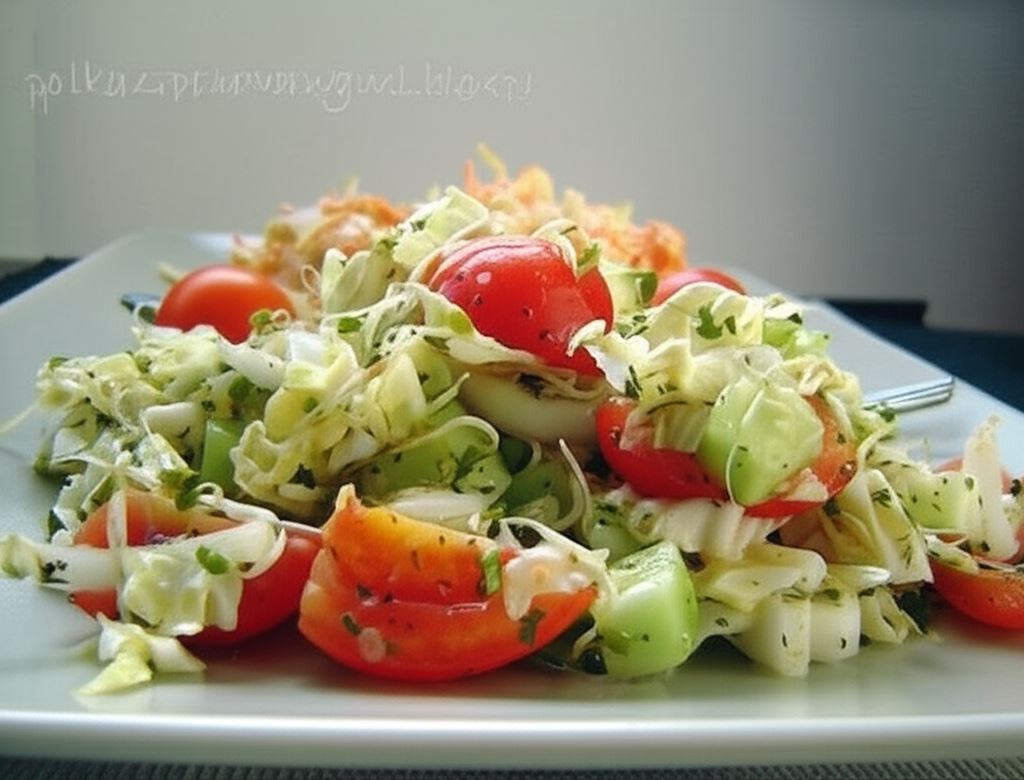 Surówka z kapusty pekińskiej