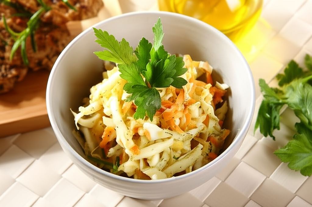 Surówka z kapusty pekińskiej z jabłkami