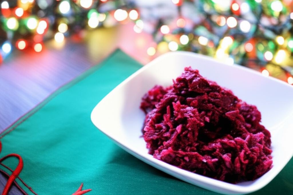 Świąteczna sałatka buraczkowa