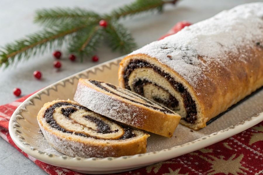 Świąteczny makowiec babuni