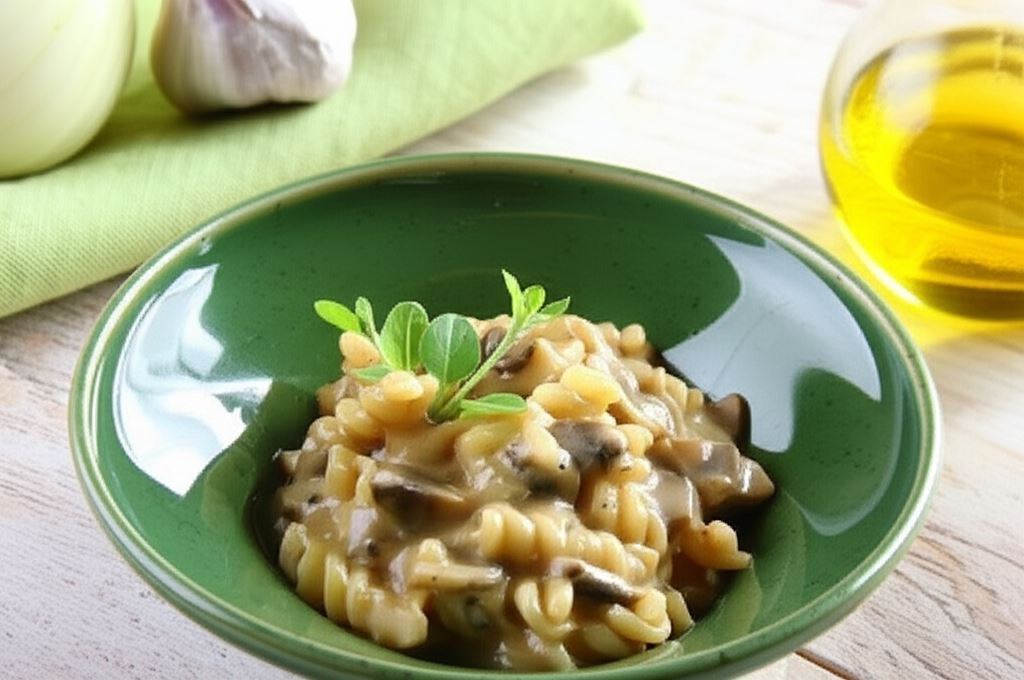 Świderki w sosie grzybowym