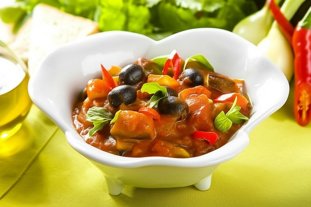 Sycylijska caponata z bakłażanem