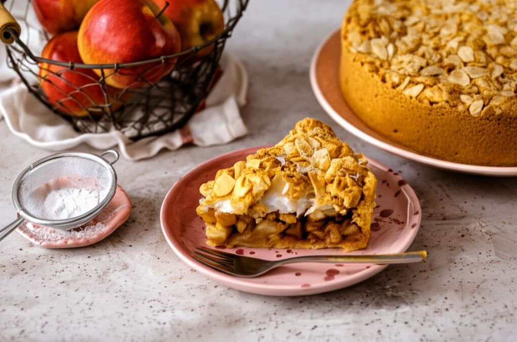 Szarlotka z kruszonką