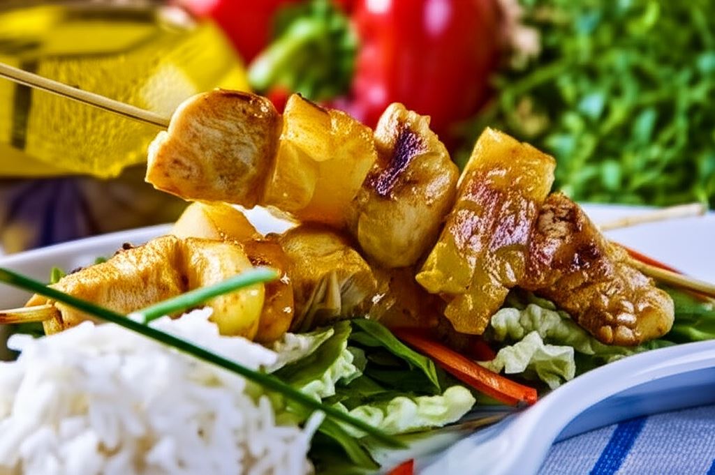 Szaszłyki z kurczaka