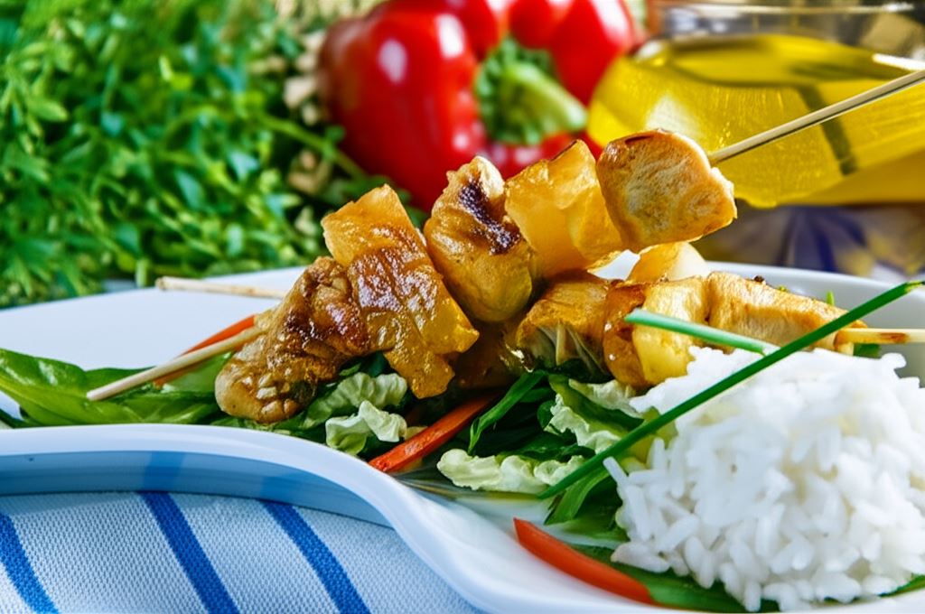 Szaszłyki z kurczaka