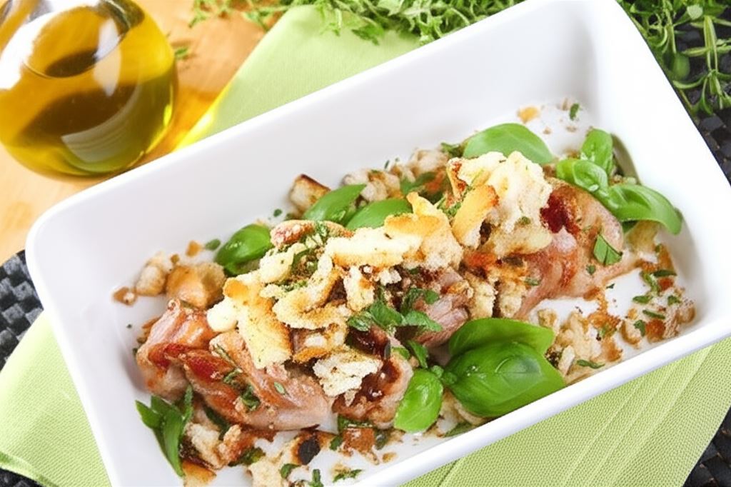 Sznycel cielęcy z grilla