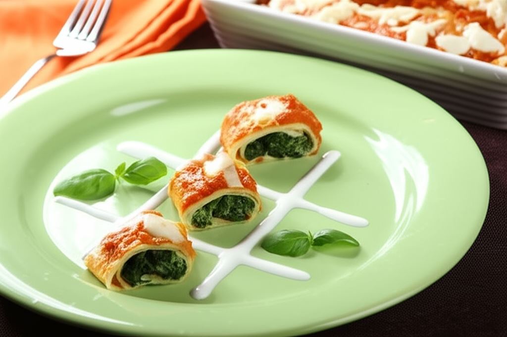 Szpinakowe naleśniki