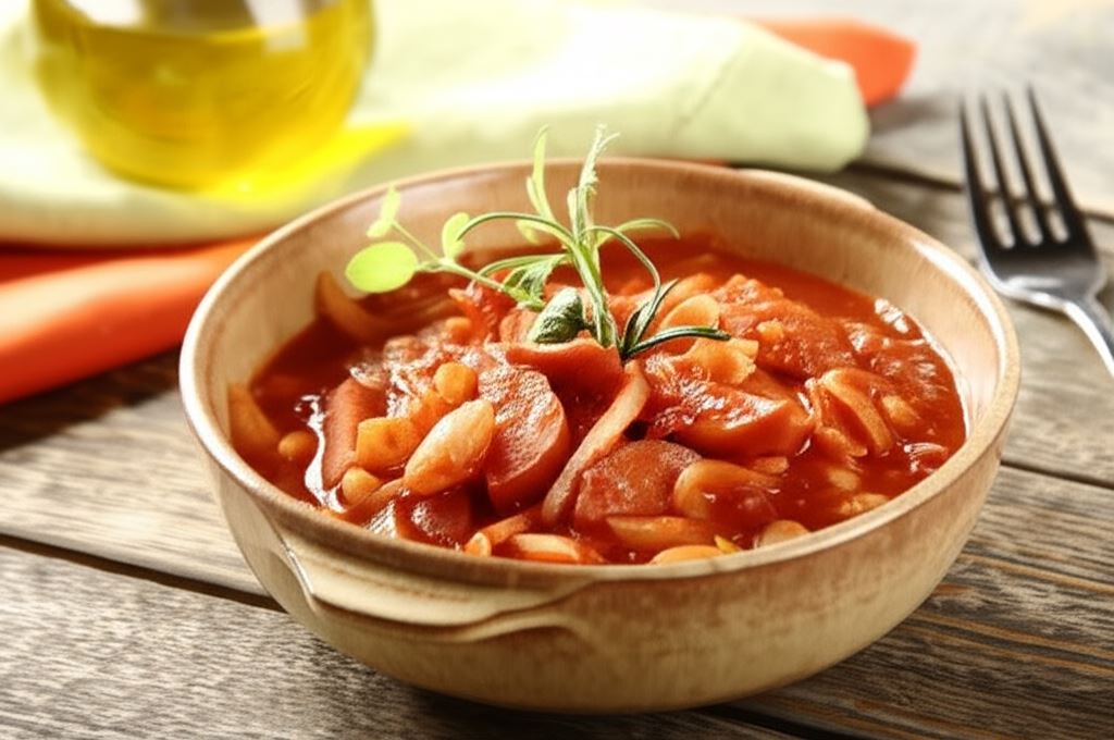 Szybka fasolka po bretońsku