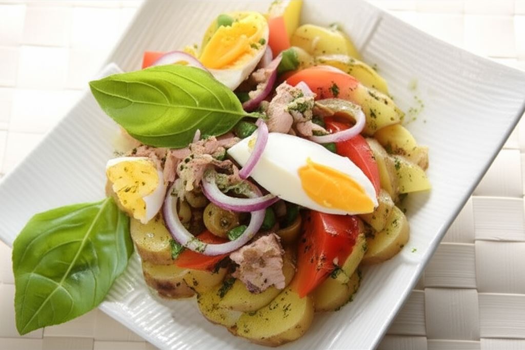 Szybka sałatka nicejska