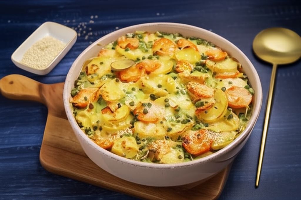 Szybka zapiekanka ziemniaczana