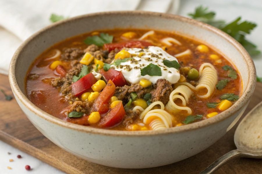 Szybka zupka meksykańska