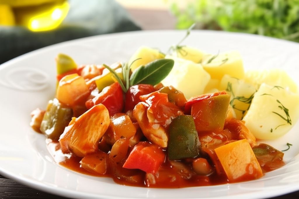 Szybki gulasz z papryką