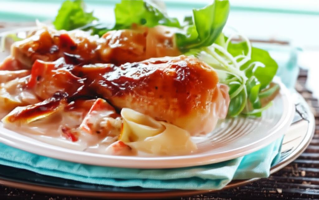 Szybki i prosty pieczony kurczak