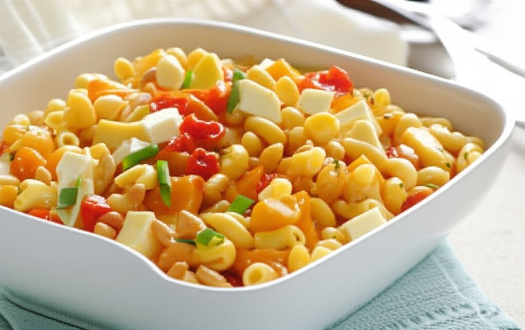 Szybki smażony makaron