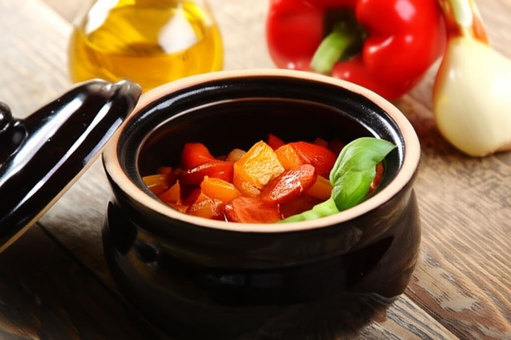 Szybkie leczo z kiełbasą