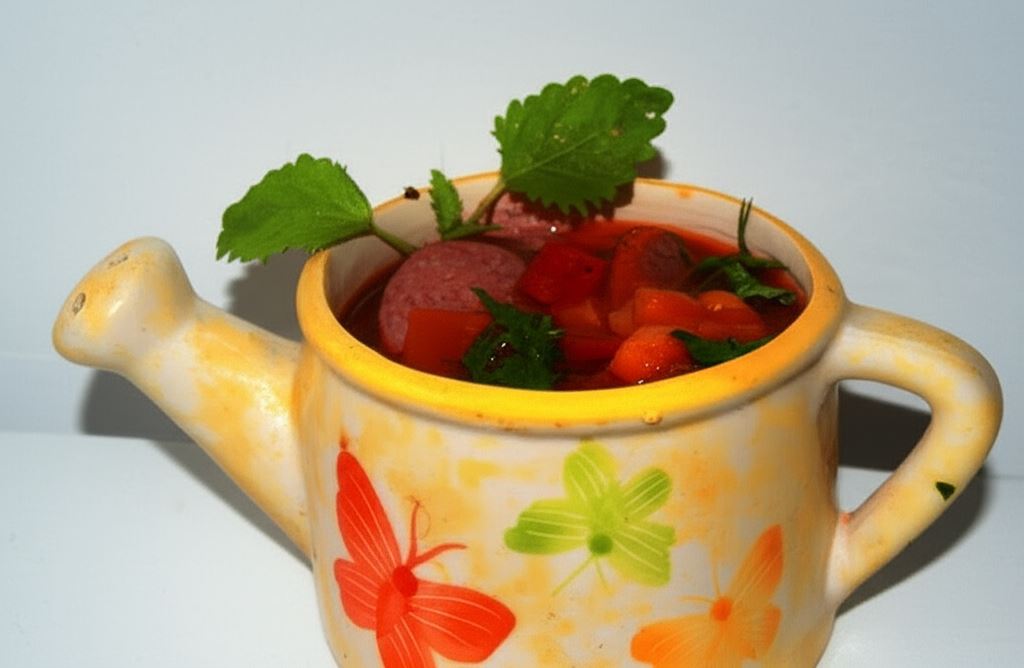 Szybkie leczo z kiełbasą