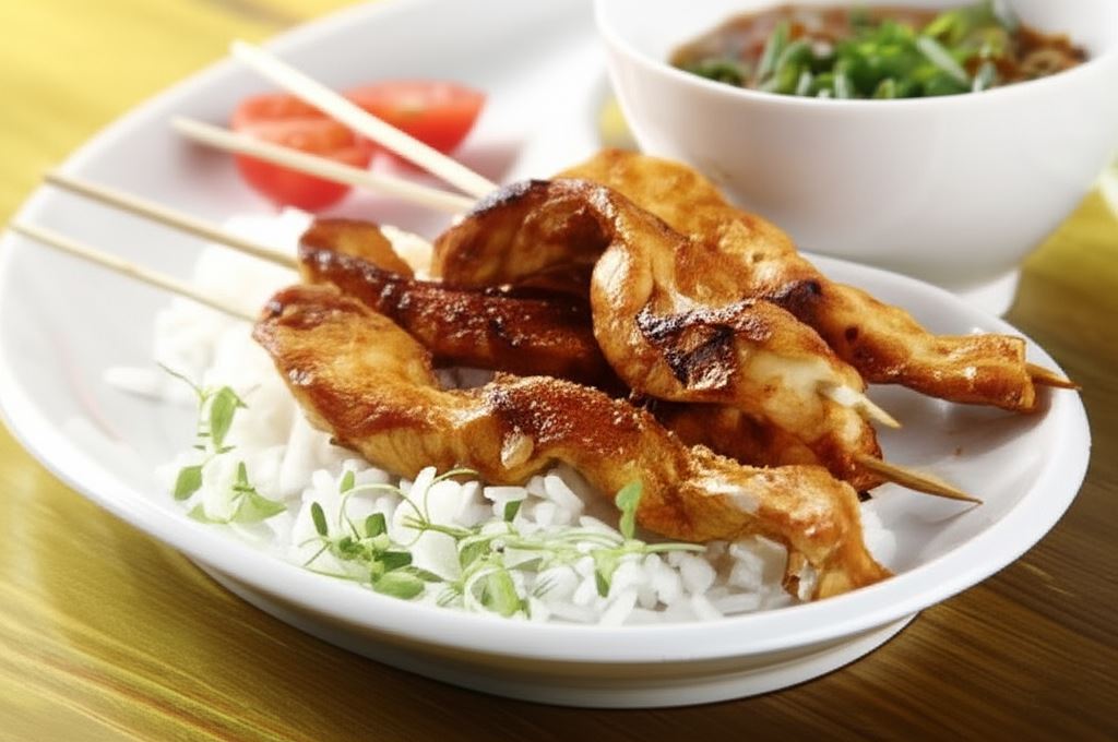 Szybkie szaszłyki Satay