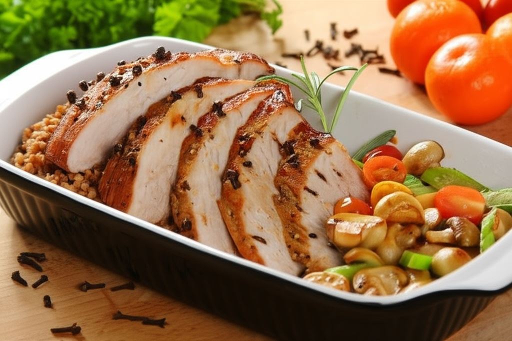 Szynka w miodzie z goździkami