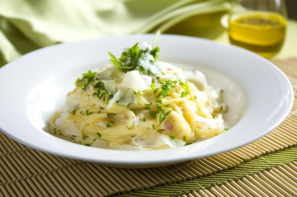 Szynkowy sos do makaronu