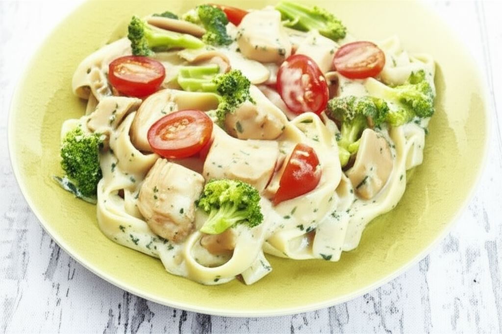 Tagliatelle z brokułami