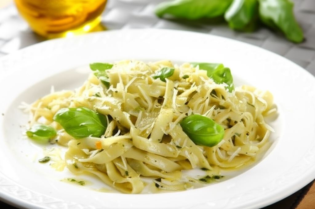 Tagliatelle z pesto