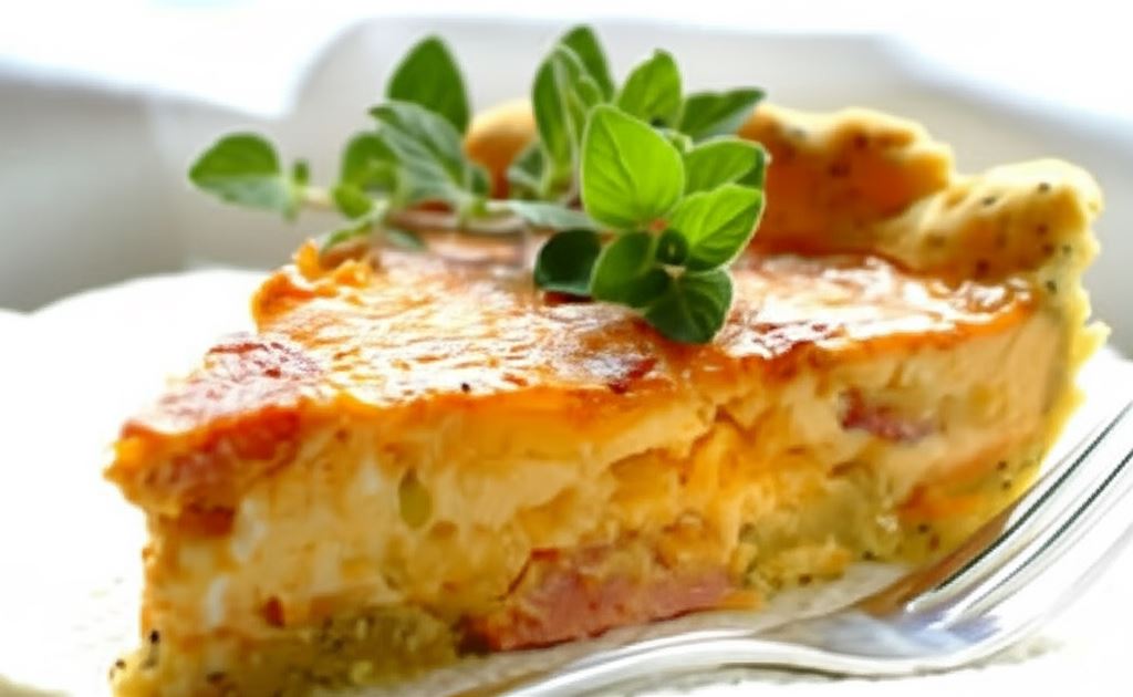 Tarta z salami i serem