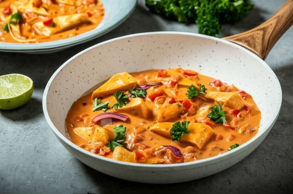 Tofu w kremowym sosie tikka masala