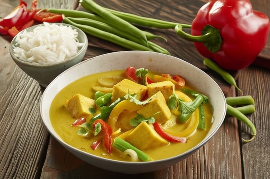 Tofu w rajskim curry