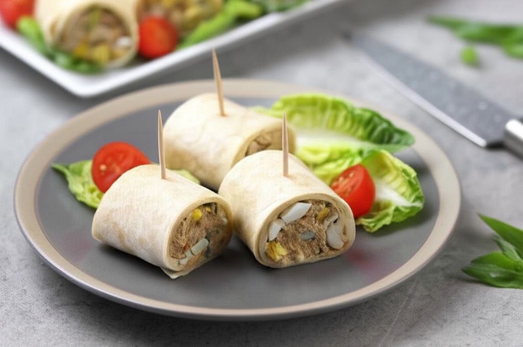 Tortilla z tuńczykiem