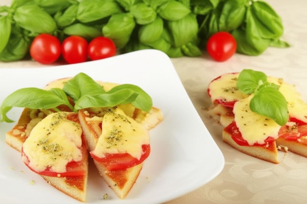 Tosty z mozzarellą i pomidorami