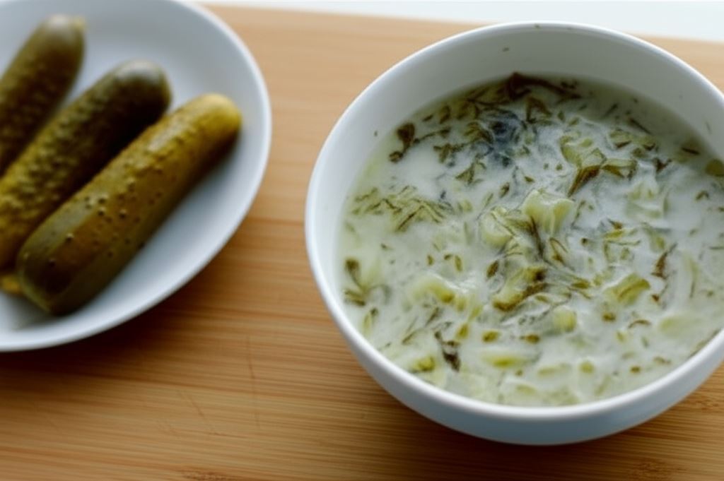 Tradycyjna zupa ogórkowa