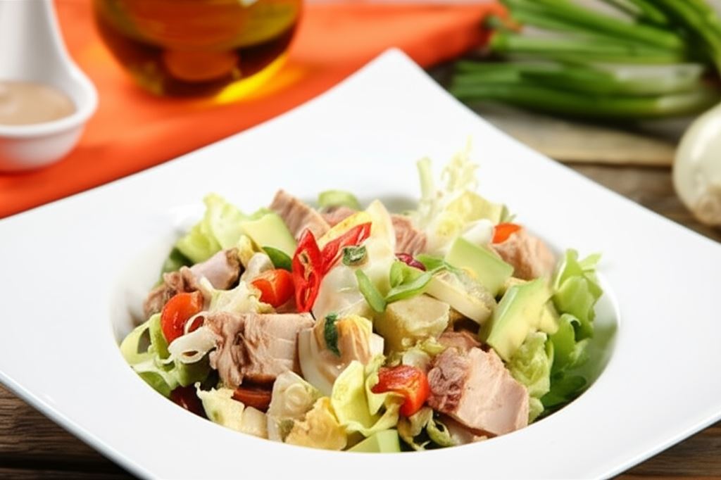 Tunacado salad – sałatka z tuńczykiem i awokado
