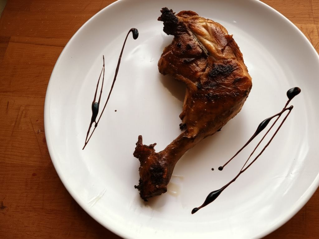 Udko pieczone w rękawie