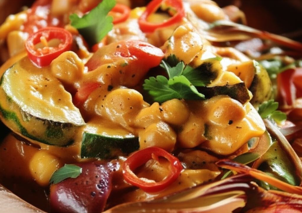 Warzywa w curry z jogurtem po indyjsku