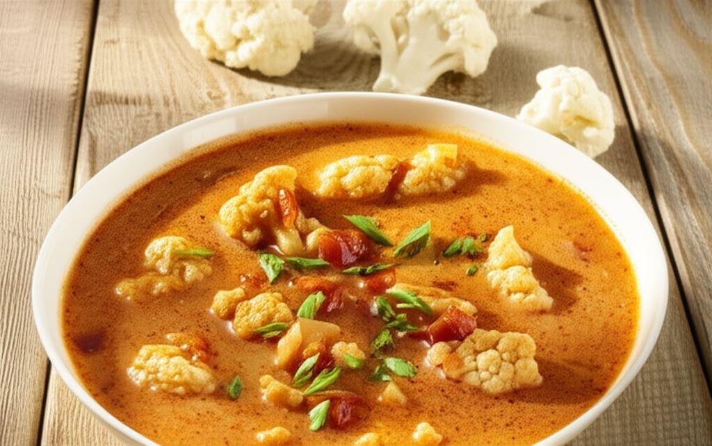 Warzywna zupa z czerwonego curry