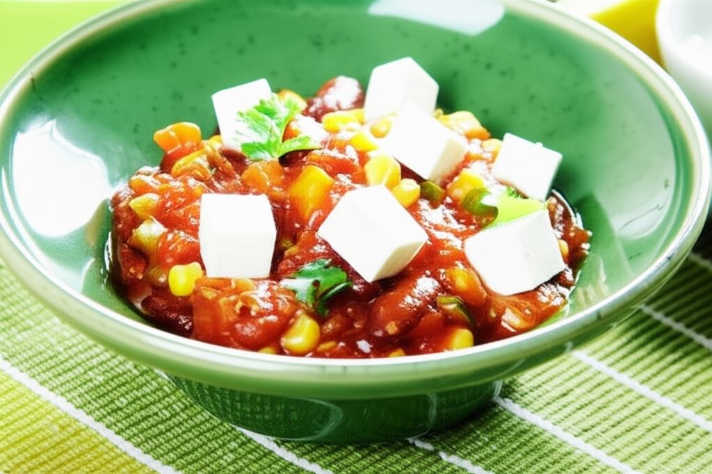 Warzywne chilli z fetą