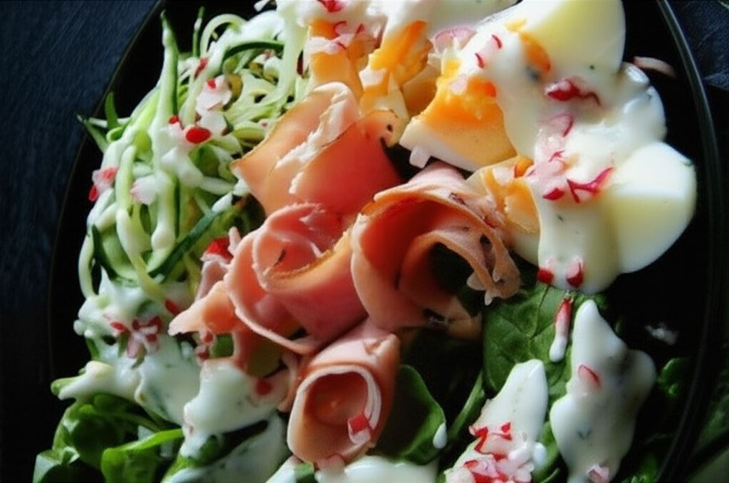 Weekendowa sałatka śniadaniowa